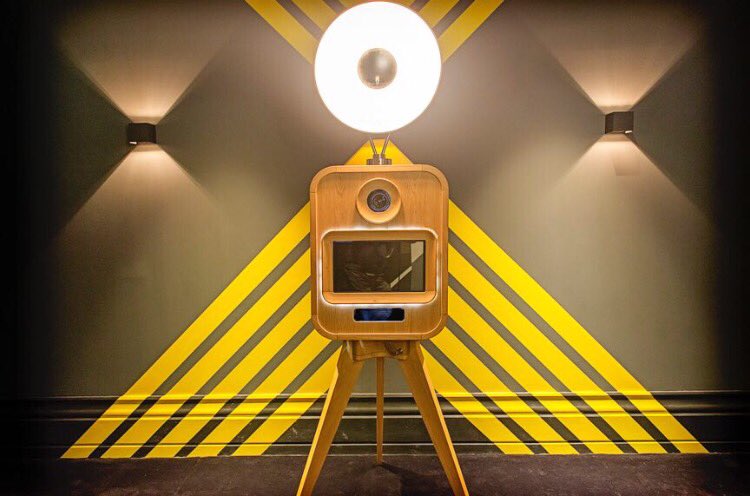 Our gorgeous wooden photo booth. The Everybooth. Designed by us and made in Britain 📷 #madeinbritainhour