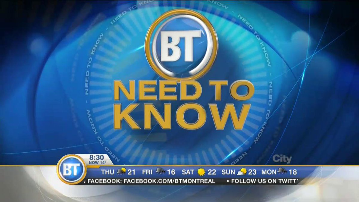 #BTMTL #needtoknow VIDEO: Your 90-second news, weather & traffic update at 8:30! https://t.co/wv10NkG3gn