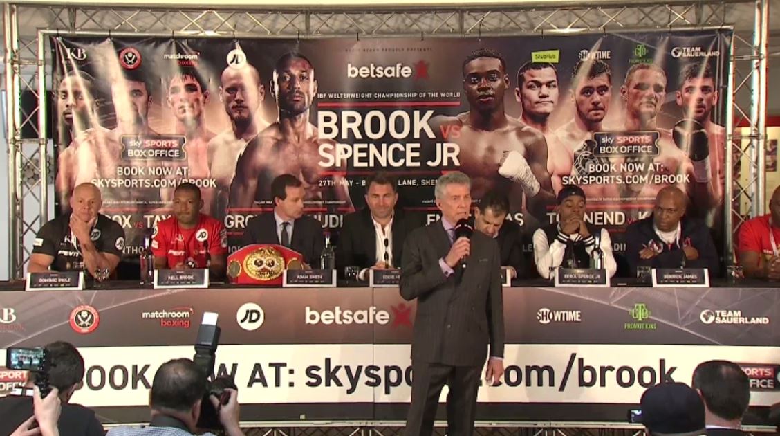 SkySportsBoxing's tweet image. LIVE STREAM: @SpecialKBrook and @ErrolSpenceJr go head-to-head... follow it HERE: skysports.tv/yi6ZZe