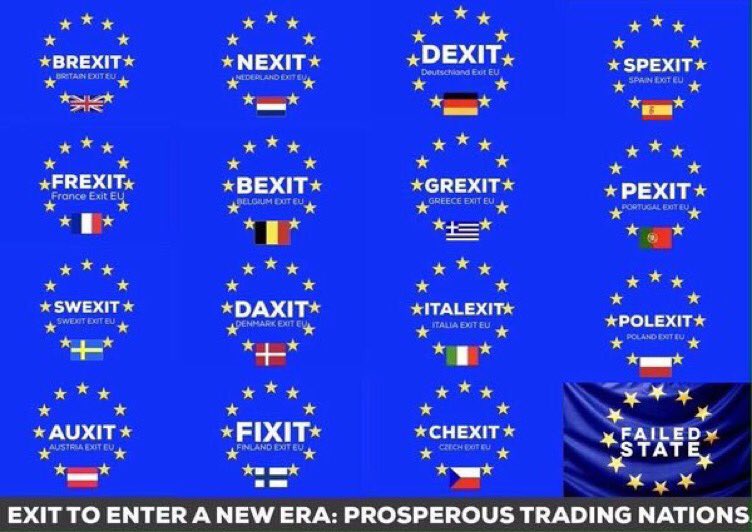 geoffreyMyers1's tweet photo. @PoliticsSense The ppl of the Czech Republic know what it is like to live under the yoke of another country #notanymore #Independance #EUBully https://t.co/75m46blD6L