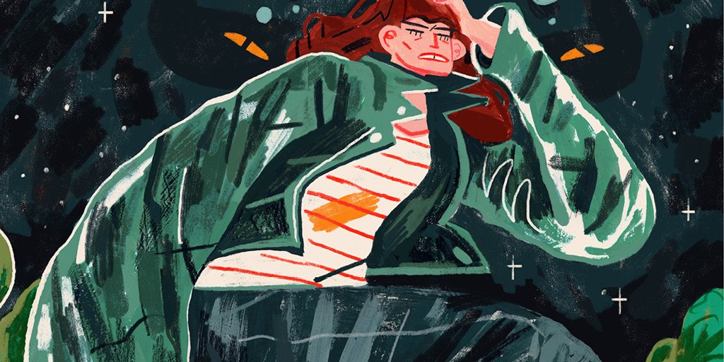 HumanAfterAll's tweet photo. Epic #illustration #artwork by @jukeboxcomix for @delveweekly's film last week: #Colossal. See it in full at https://t.co/ZEiXaSOsBh https://t.co/z0YYdnF0Oc