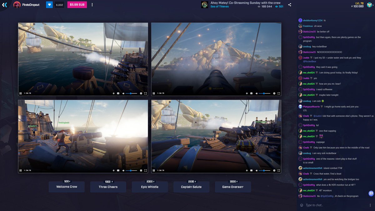 yusuf_i_mehdi's tweet image. New #Mixer features: 4 streamers can combine their streams into a single experience &amp;amp; new mobile app for streaming and broadcasting live