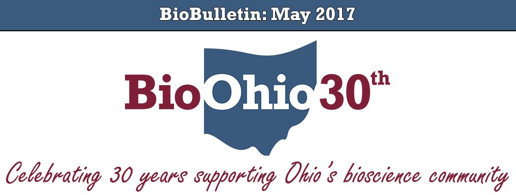 OhioLifeScience's tweet photo. The May BioBulletin is here. Check it out! https://t.co/6S6hiledoO #BioOhio #Ohio #Networking #Medtech #Pharma #MedicalDevice https://t.co/fceUv8J7bL