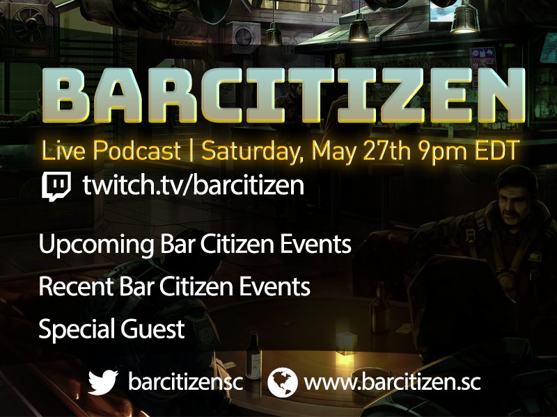 Jorunn_SC's tweet photo. #BarCitizen Podcast Saturday 9PM EST with @TheRealLtPorter @RooSmash_ @clare_candace and @SpaceGany 
https://t.co/yRoh5KbZG7 @CaptainZyloh https://t.co/ZGsrMgnEs9