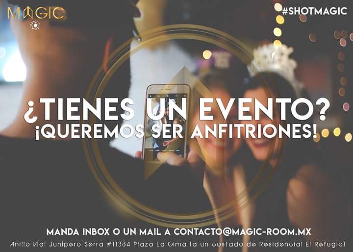 MagicQro's tweet image. ¡Queremos ser anfitriones de tu evento! ¿Quieres más información? "No te quedes con la duda...?"
#MAGIC 
¡Contáctanos!😎 #SHOTMAGIC