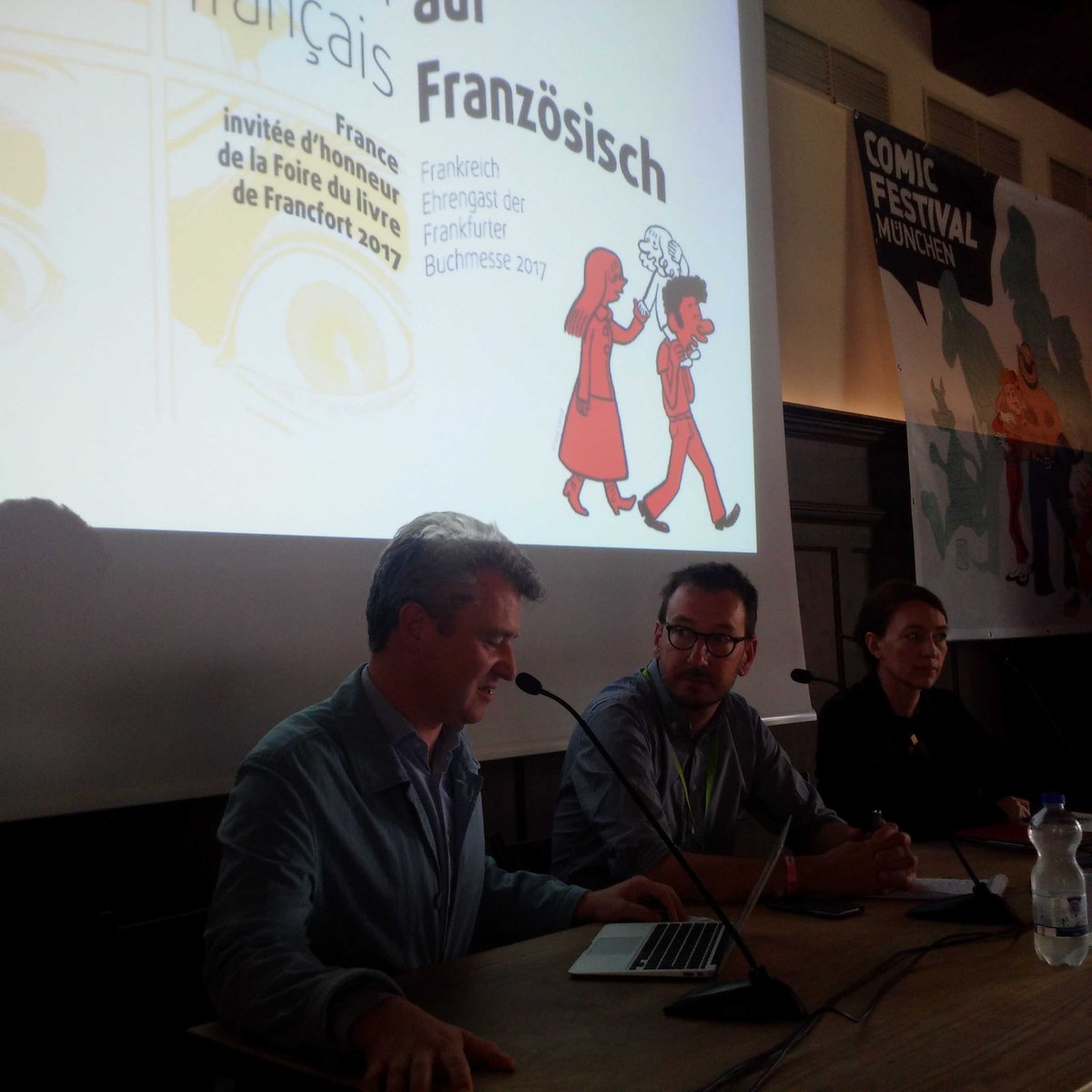 IfMuenchen's tweet photo. Los geht's mit der Presse-Konferenz beim @CMF2017 https://t.co/6fHyGDlBvv