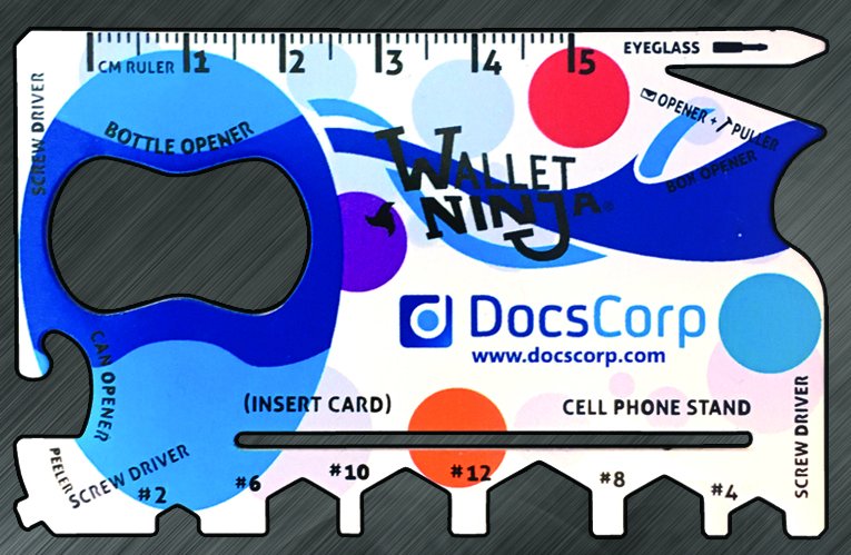 mlcustomimprint's tweet photo. #unique #businesscards? We have an amazing option! #walletninja. Put your #logo &amp; info on this #versatile product. STRONG thin metal. #tool https://t.co/yxSKZWClUb