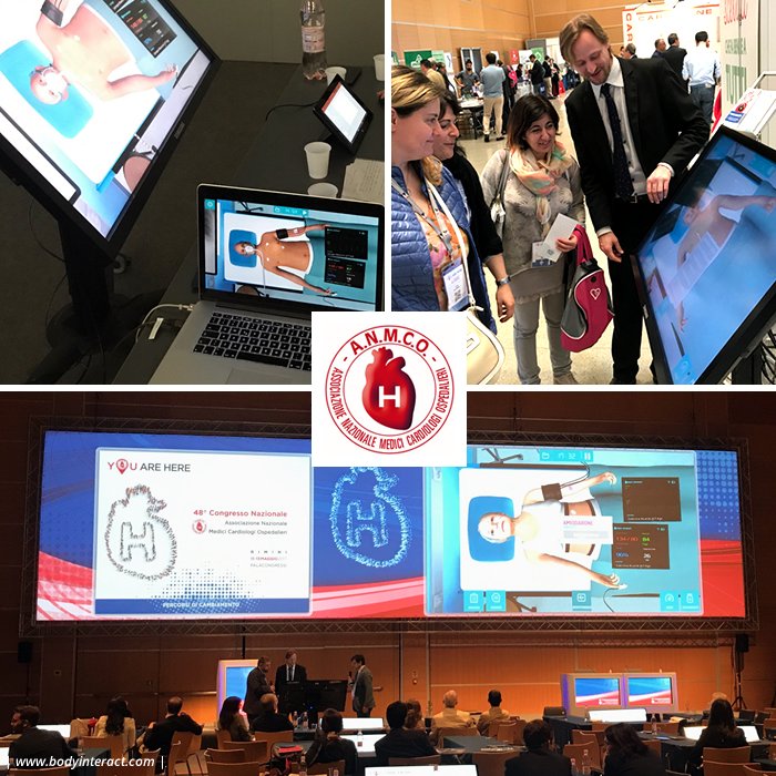 Ciao! #BodyInteract has been to Rimini, at the <a href="/_anmco/">ANMCO</a> 2017, with <a href="/NUMEPLUS/">Nume Plus</a> (BI Italian partner). #meded #education #Cardiology #Simulation