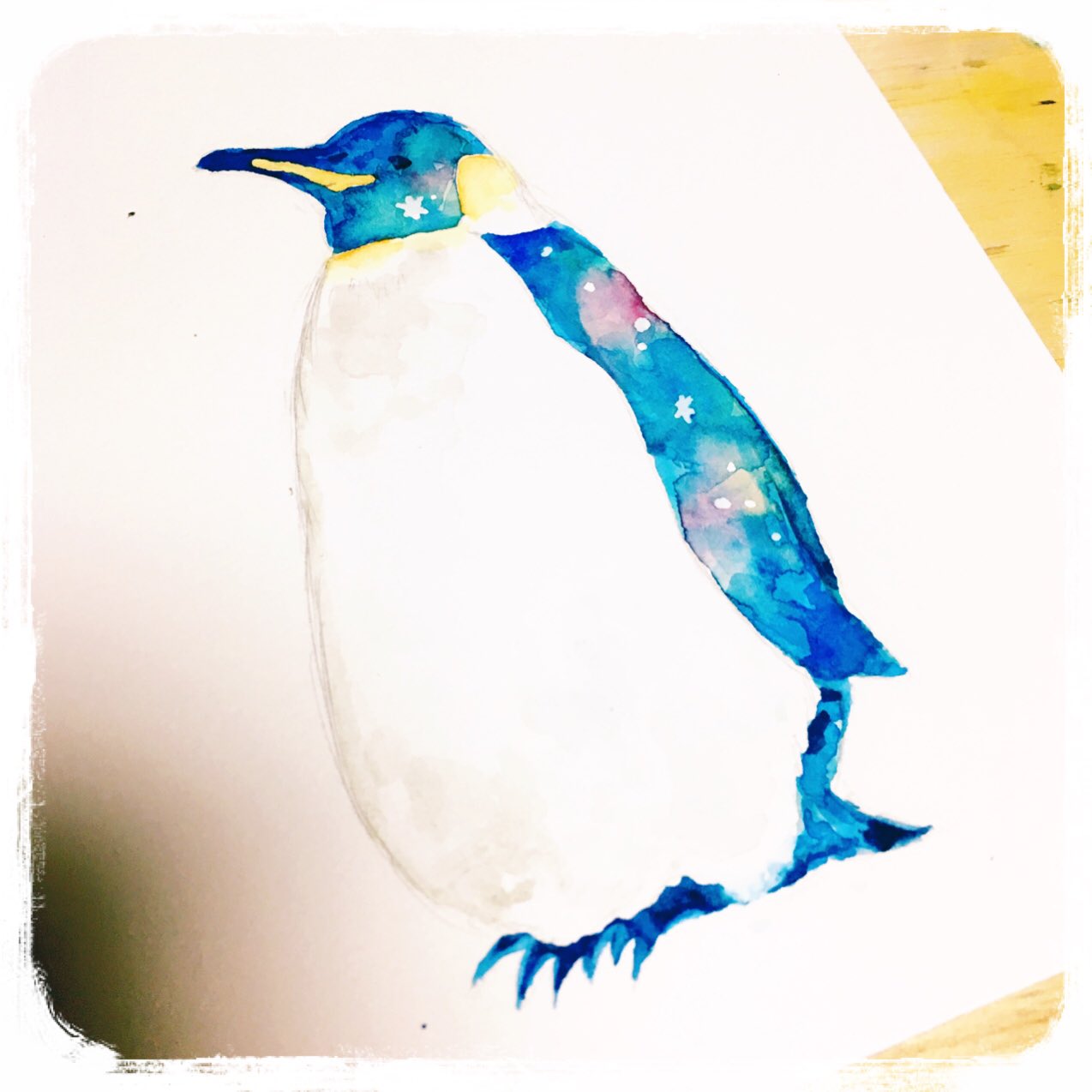 まめこ 笑顔の咲く展示会22in銀座 在 Twitter 上 綺麗に塗れたきがする イラスト 透明水彩 ガチ制作会 T Co Yooyaxwben Twitter