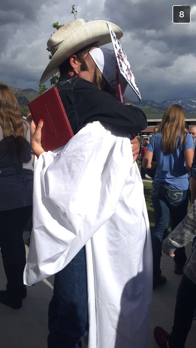 middlepaxton's tweet photo. In honor of graduation week, happy 1 year of being graduated🙏😍🎉 #gradcap #bestfriends #mylove #classof2K16 https://t.co/eut13wkde4