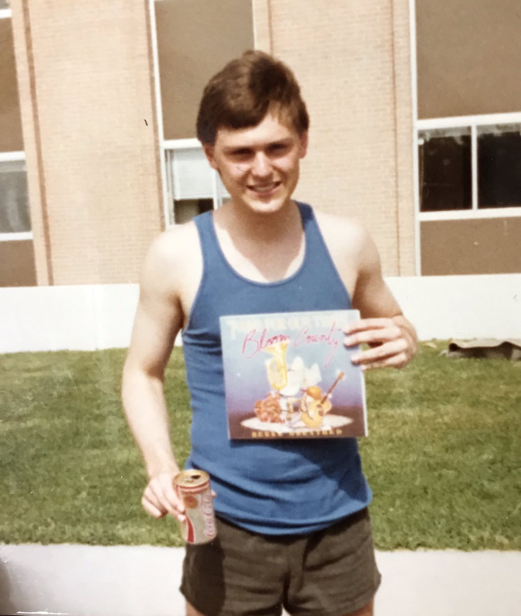 STARBSAM's tweet photo. TBT to 1983ish - leaving this here for all @KozNBCS fans: #buffarms #HoldenHall #MSU https://t.co/Qjj8AKZBaB