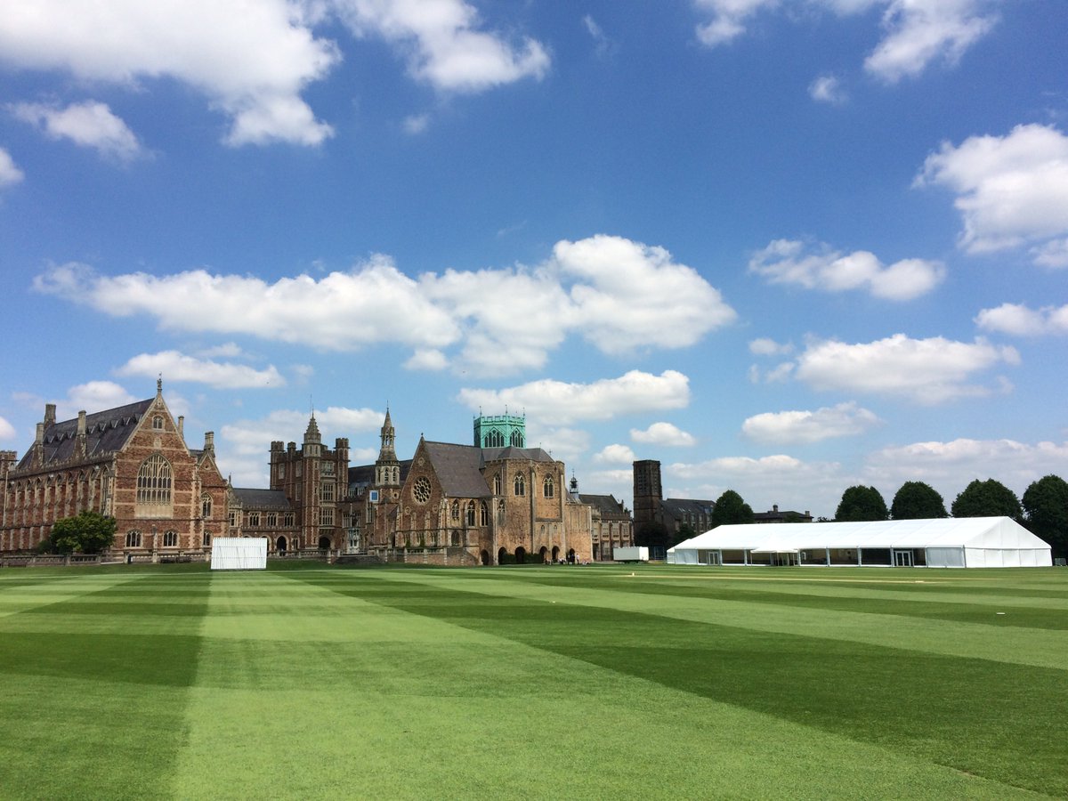 Clifton_College's tweet photo. The #Commem2017 marquee is coming together beautifully as we're gearing up for tomorrow and Saturday's celebrations https://t.co/AIdxBXRAGW