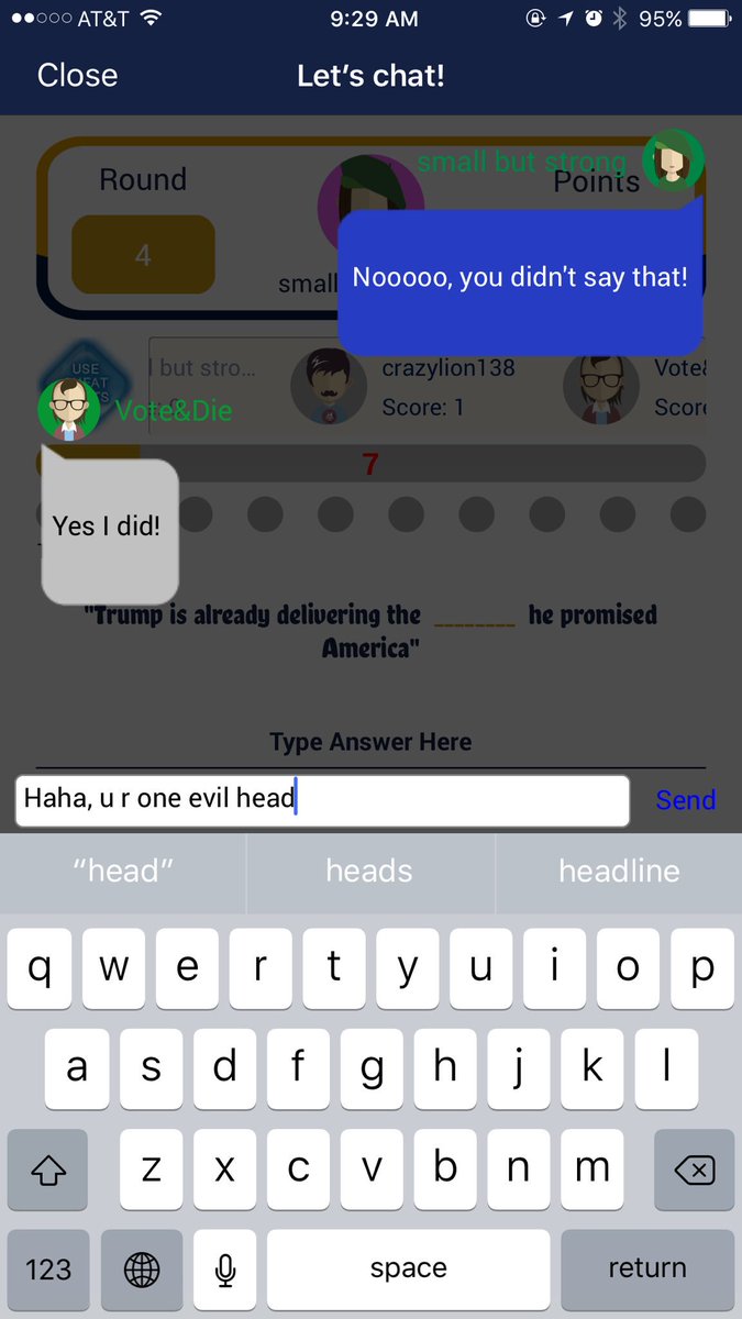 IRGame's tweet photo. Do you know you can live chat with other players in the #InstantRegretGame? Come play! https://t.co/8oj0Y5U5h1