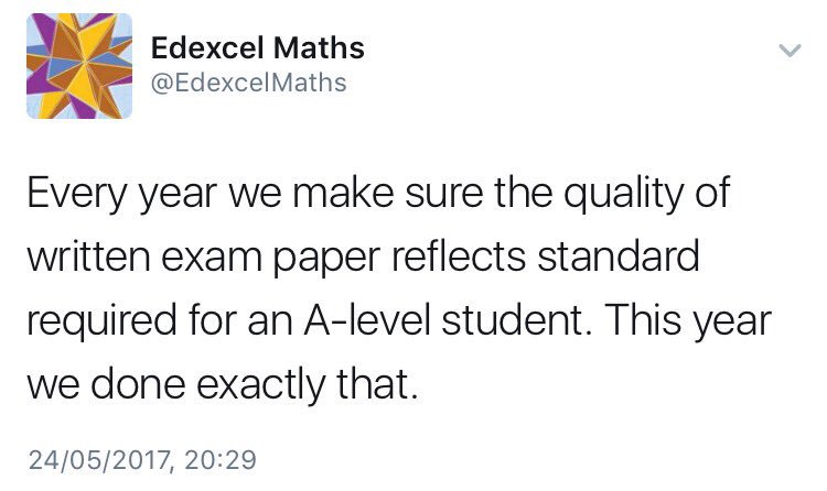 lilkamilaa's tweet photo. But are we all taking a level maths? #edexcelmaths https://t.co/IEOYvWimRp