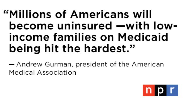 "Last-minute changes to the AHCA made by the House offered no real improvements." n.pr/2r0dGjN