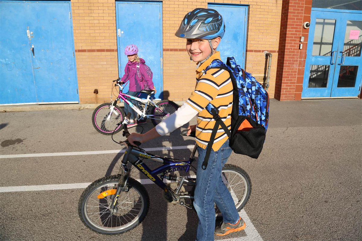 A number of schools within the HWCDSB will be using active transportation for Bike to School Week happening May 29 – June 2