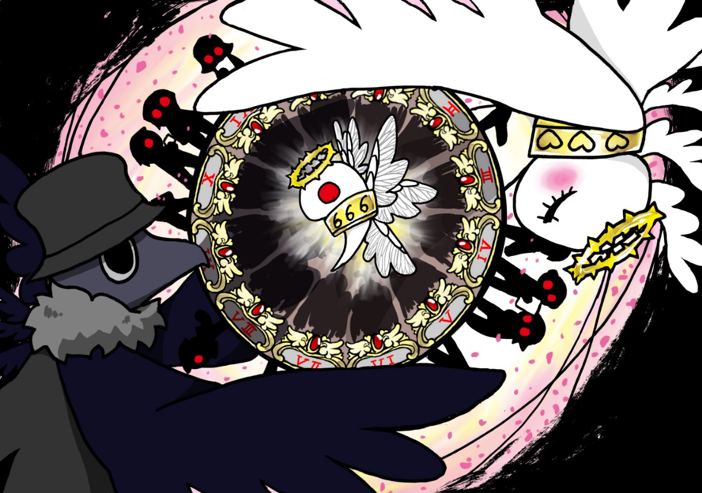 تويتر 星月 要 على تويتر Lobotomy Corporation のペスト医師 アブノーマリティの中で結構好きなデザイン かわいい T Co Diwqelkutk