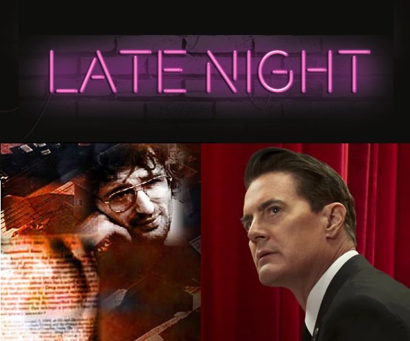 SalvaLateNight's tweet photo. YA DISPONIBLE NUEVO LATE NIGHT... hablamos de Twin Peaks 2017, la tragedia de Waco y nuevas tendencias sexuales https://t.co/JutWPU4s0S https://t.co/NjfF4u0eug