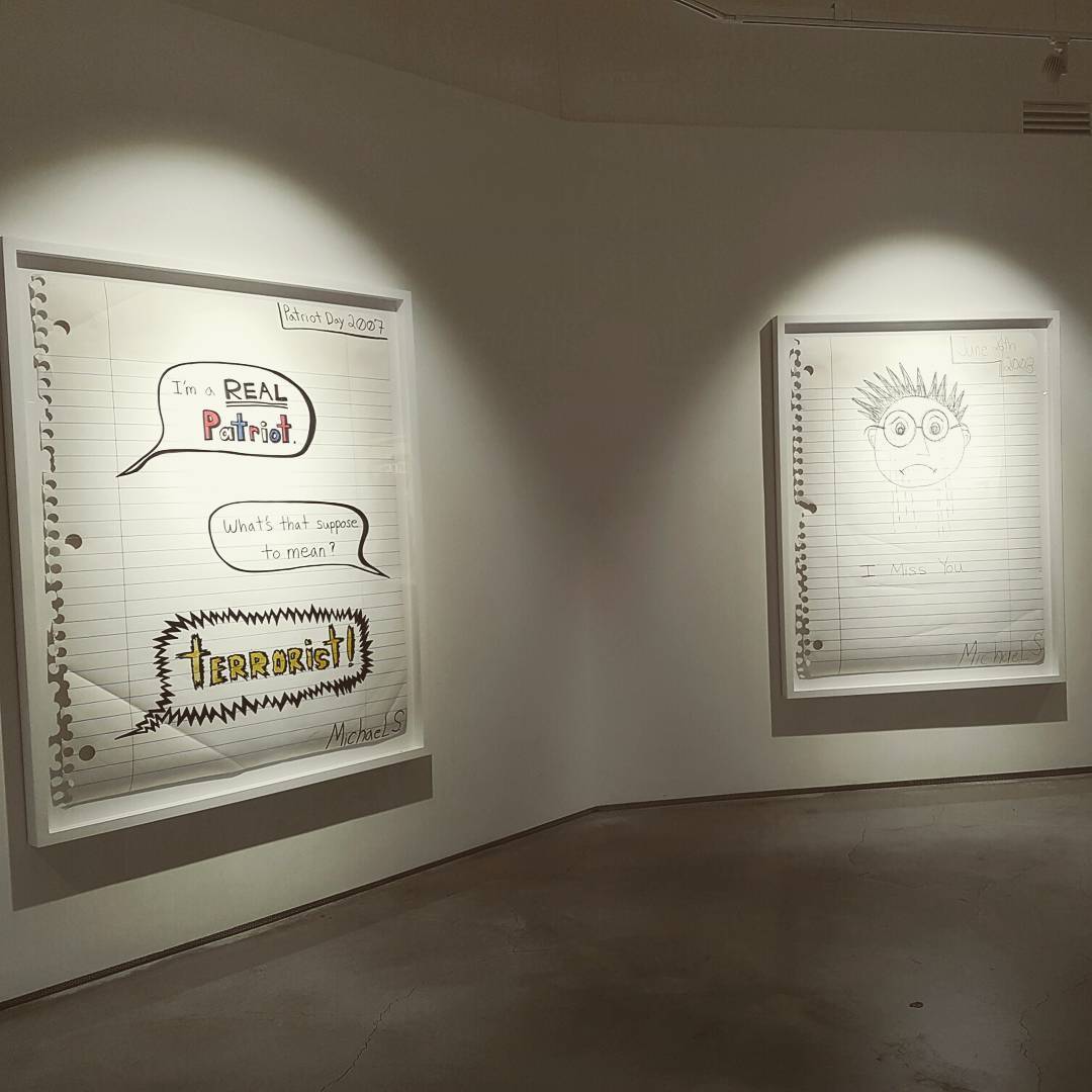 KSora_IFC's tweet photo. [IG] 170525 Kang Sora Instagram update reveramess_: #michaelscoggins #Ggallery Simple but strong 
대학시절 쓰던 노트에서 영감받은 작품들... https://t.co/4kiFyQ9Arv