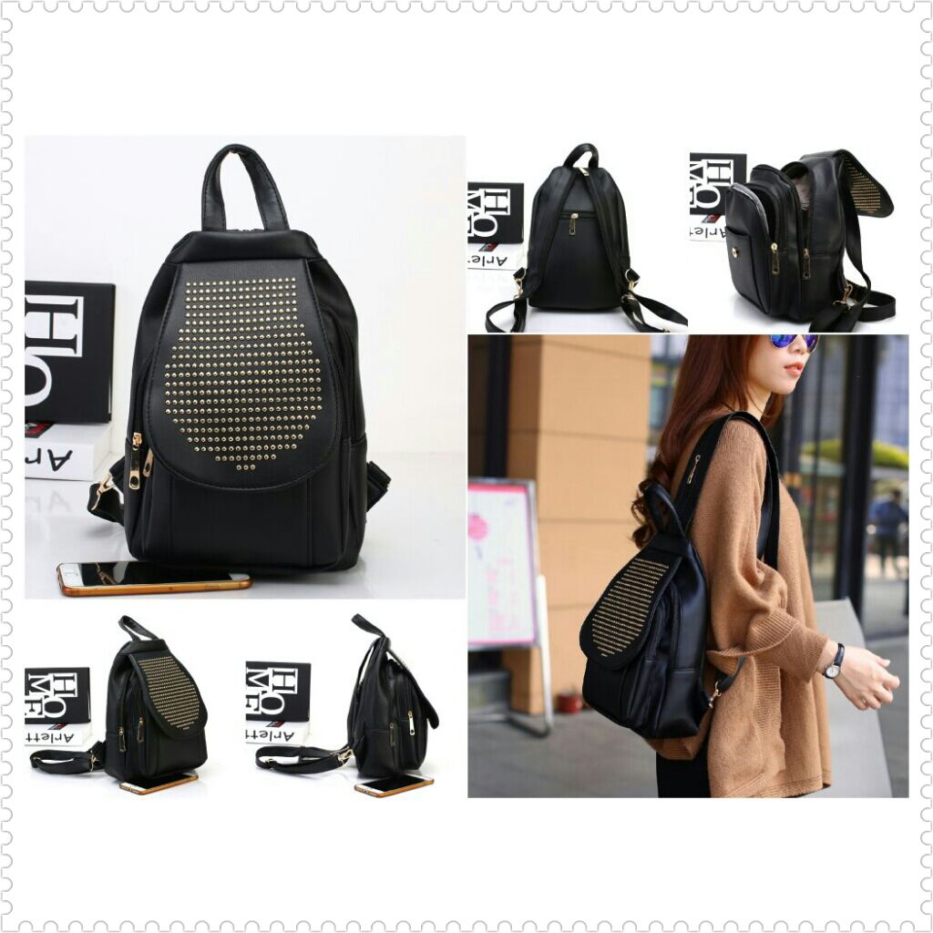 21768SN-Black 20cmx8cmx32cm Bahan PU Rp160.000