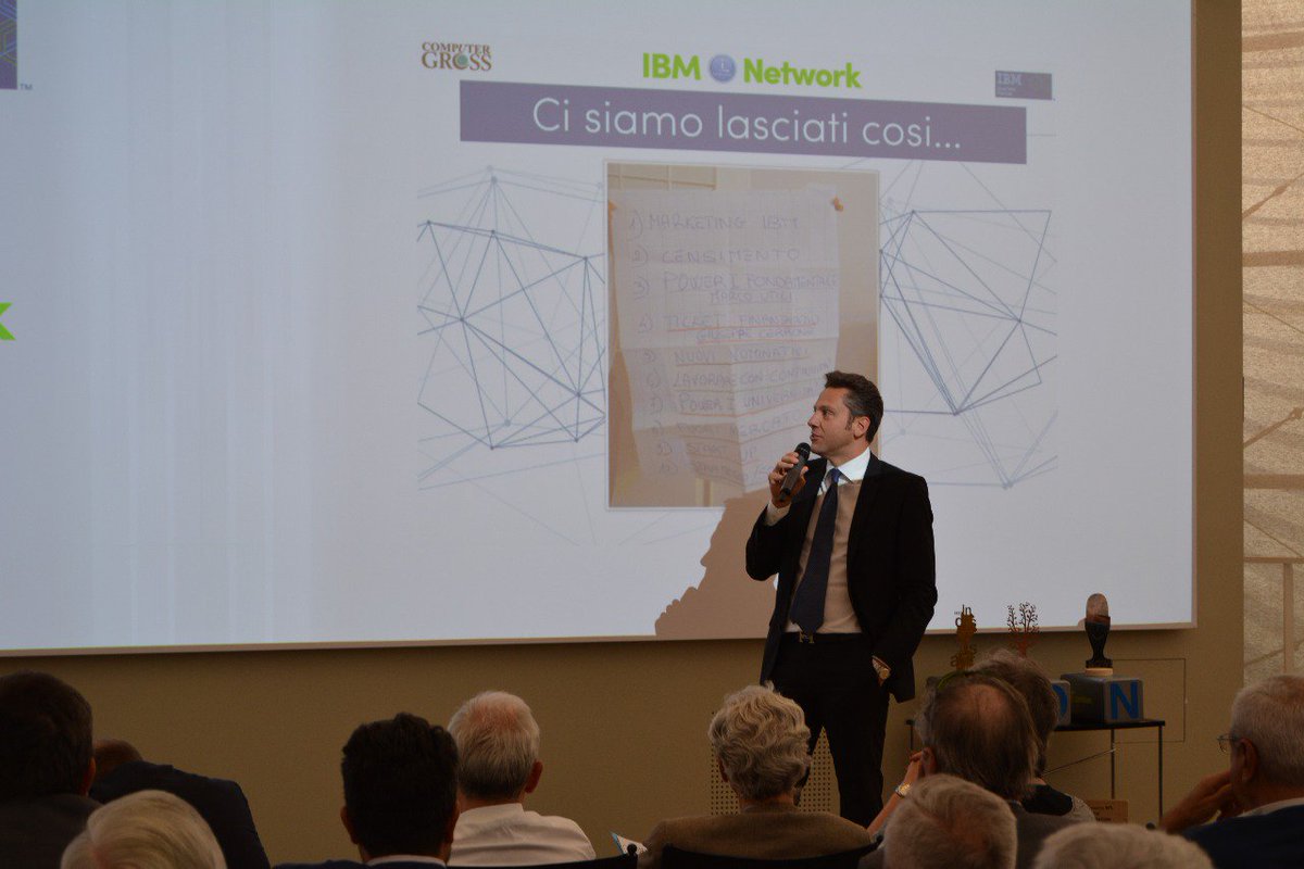 ComputerGross's tweet photo. Grande successo per l’evento “IBM i Network” dedicato al mondo del Power i #ComputerGross2017 #PowerSystem #Power #IBMi #MRi https://t.co/hActBmBIYD