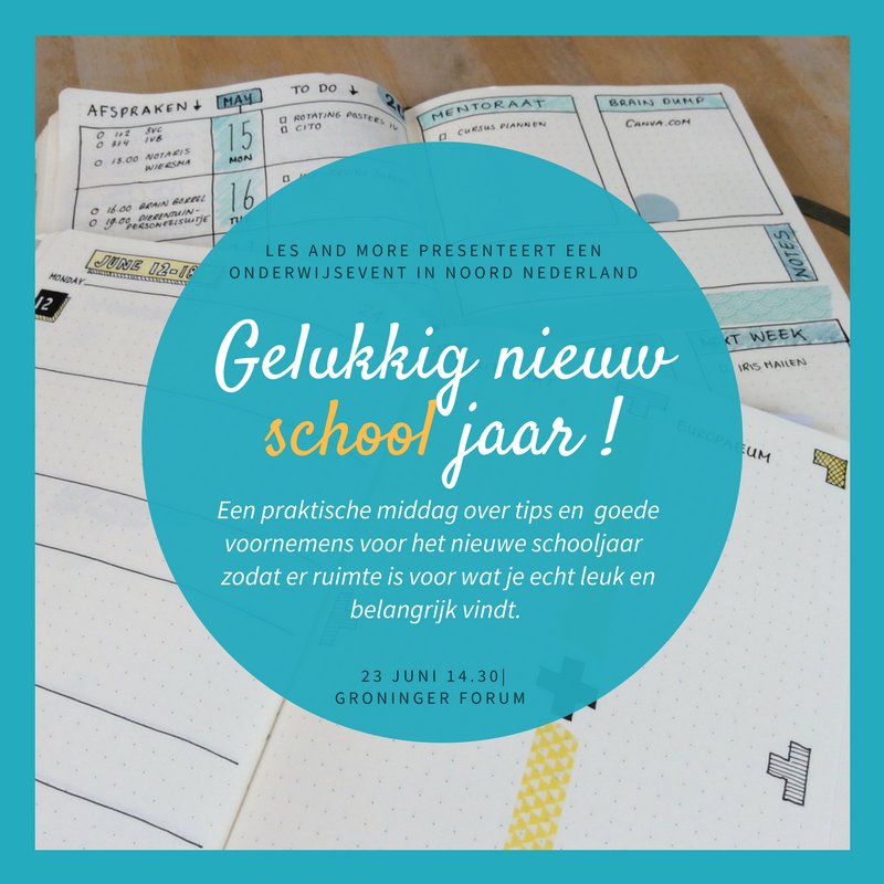 Leuke positieve workshop voor docenten: aanmelden via lesandmore.nl/inschrijving-g…