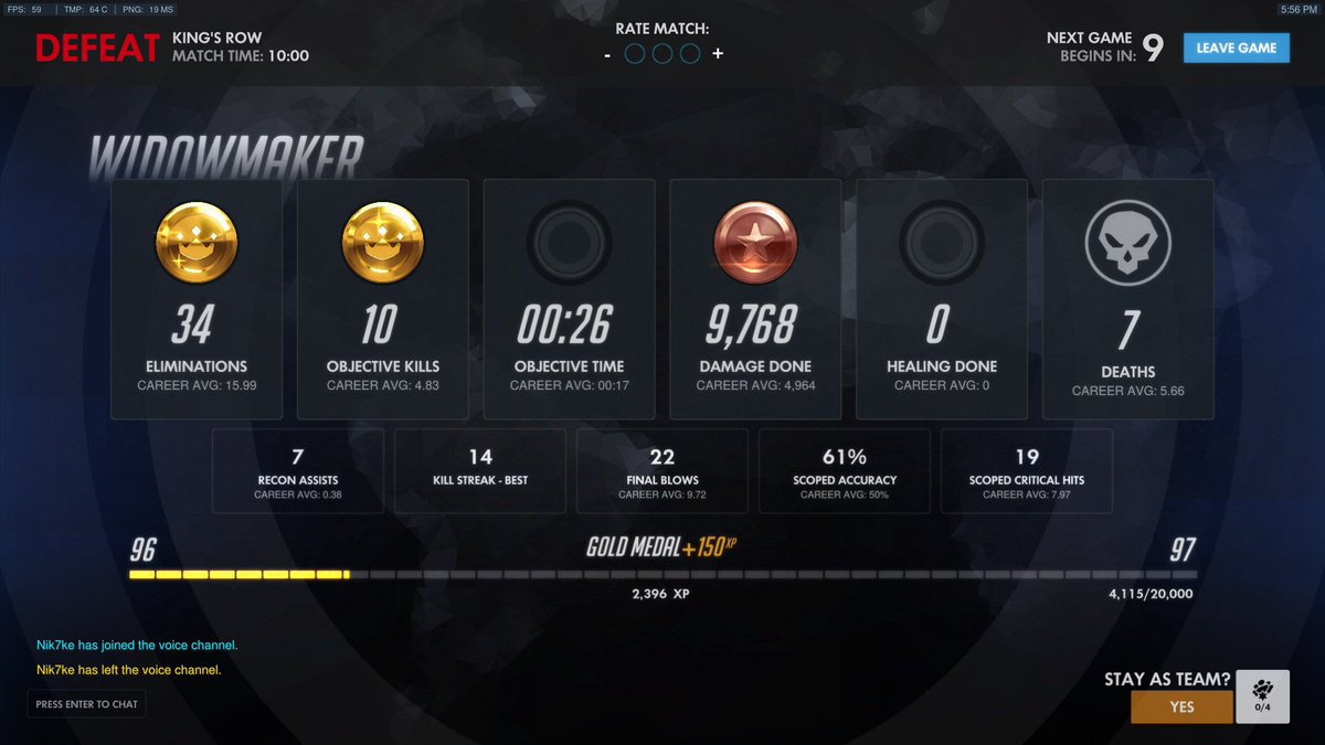 itsViixaz's tweet photo. Apparently i'm not a bad Widowmaker either https://t.co/GrXq91Lafy