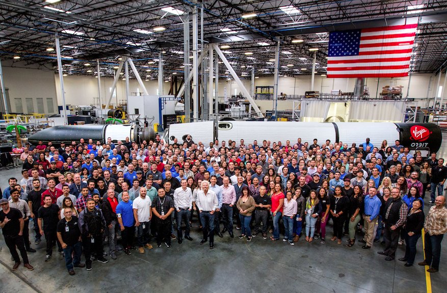 richardbranson's tweet photo. Our people are our biggest asset. Proud to introduce @virgin_orbit brand & the team behind it https://t.co/W4jDD350tP https://t.co/fSWVtfMfMe