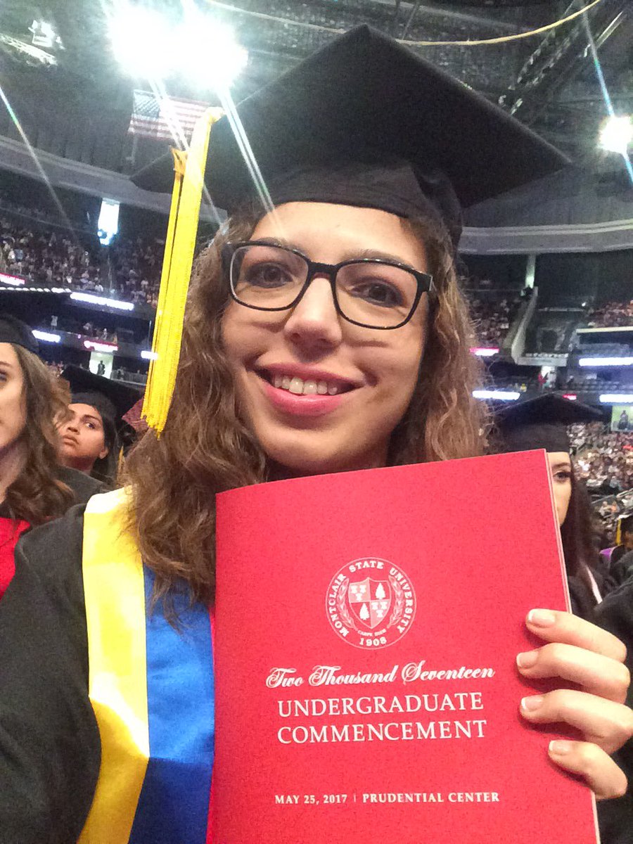 Victoria E. Alizo (@victoriaealizo) on Twitter photo Graduating with a bachelor of science in nutrition and food science with magna cum laude honors! #MontclairStateGrad <a href="/MontclairAlumni/">Montclair State University Alumni</a> Graduating with a bachelor of science in nutrition and food science with magna cum laude honors! #MontclairStateGrad <a href="/MontclairAlumni/">Montclair State University Alumni</a>