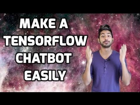 BarryBdotBiz's tweet photo. How To Make An Amazing Tensorflow Chatbot Easily ... https://t.co/e7ZwWeUD78 #learn_programming #coding_tutorial https://t.co/xUd4LITAkM