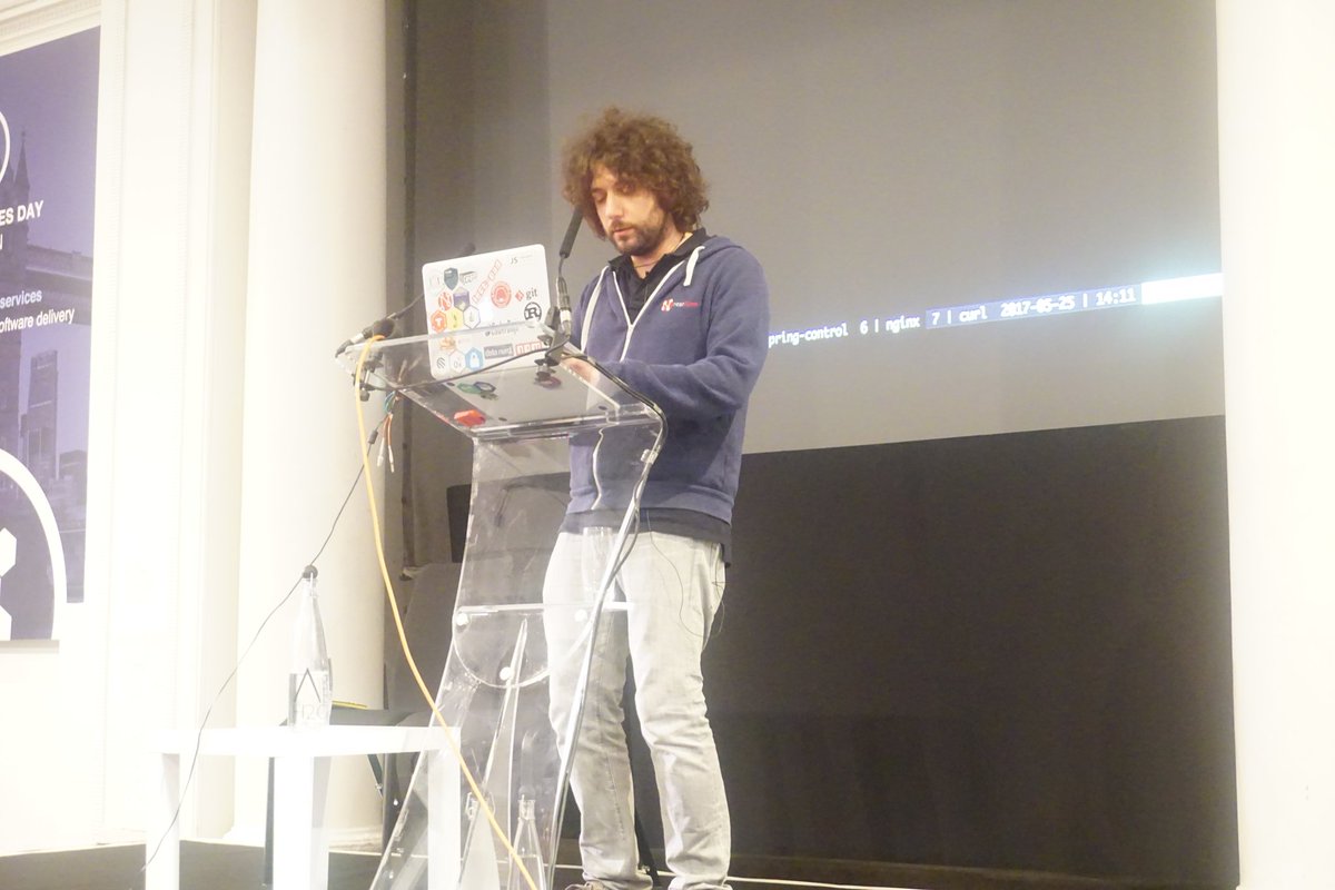 nearform's tweet photo. It's "Matteo Time" at @microserviceday
#MSDLondon #Microservices #Upring https://t.co/41H8neg0oy