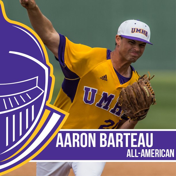 CruSports's tweet photo. ICYMI: @aaron_barteau (@crubaseball) and @leahbrown_5 (@CruSoftball) were named All-Americans this week! 

Congrats! 

#gocru https://t.co/Hz34D3V97V