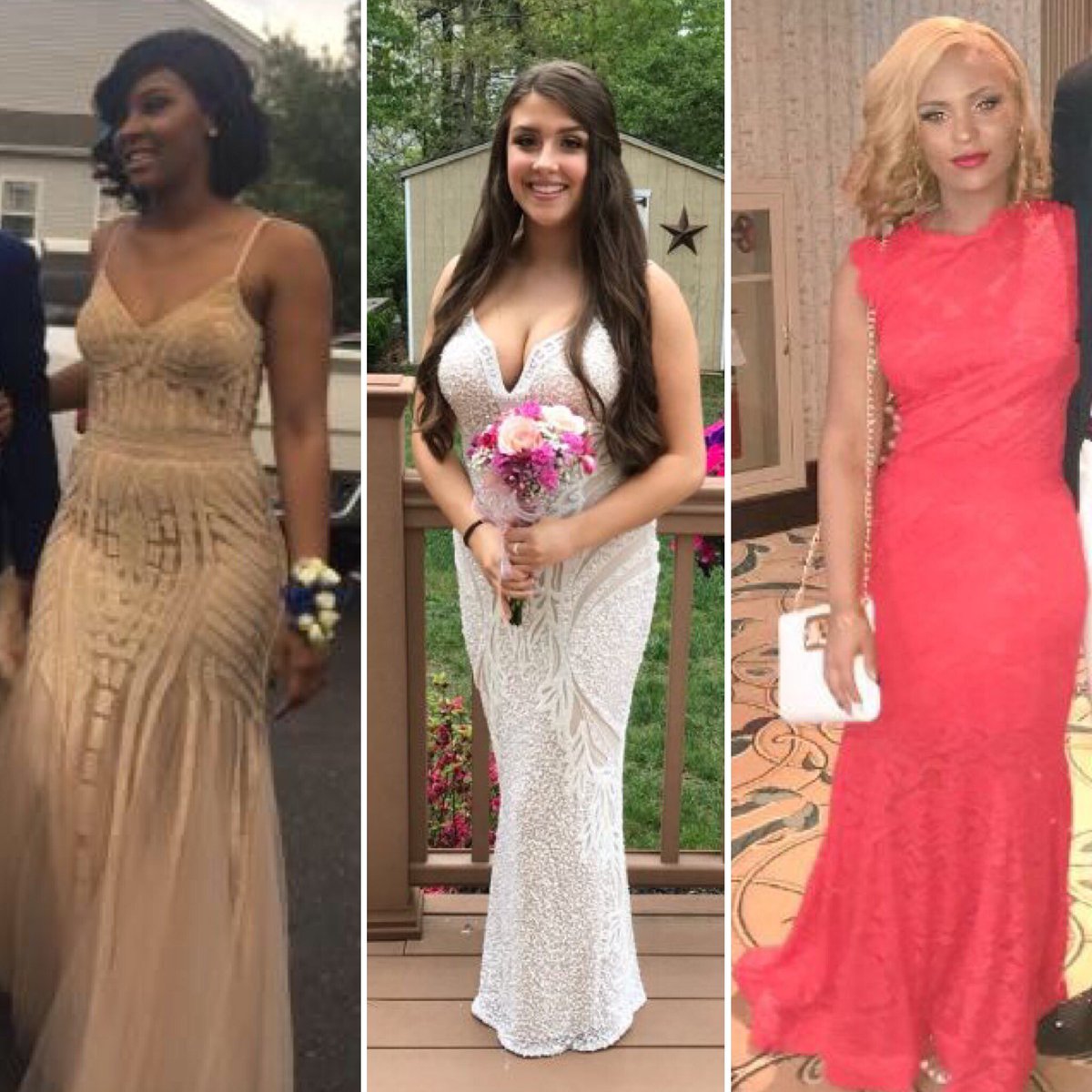ACITcheer's tweet photo. Some of our beautiful seniors at prom last Friday! #redhawkruckus #acitcheer https://t.co/0sZHc4Cz1F