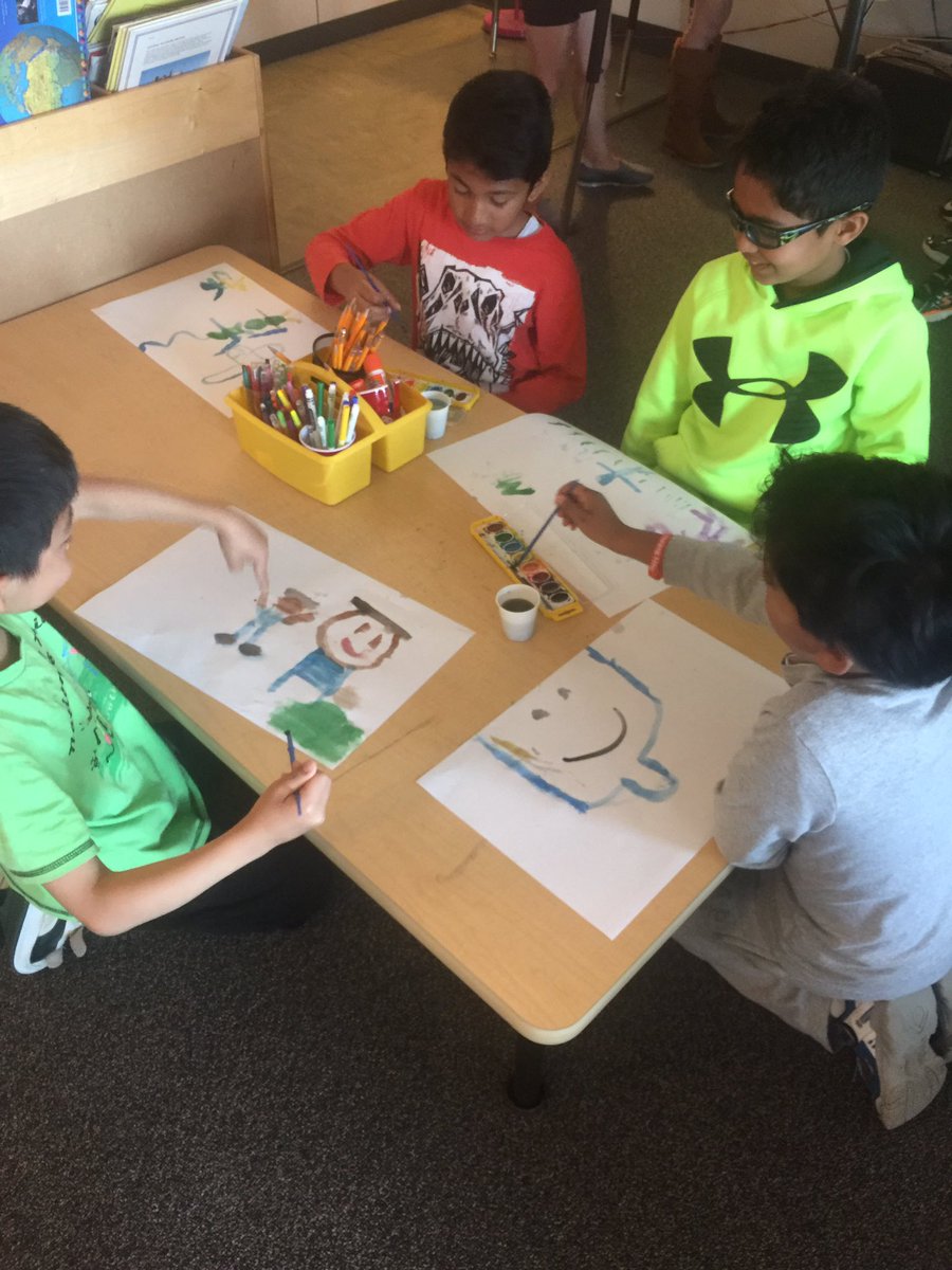 MrsPrice130's tweet photo. #POPintosummer for the last day: getting to paint with watercolors! 🎨 https://t.co/JyrT7EBrQm