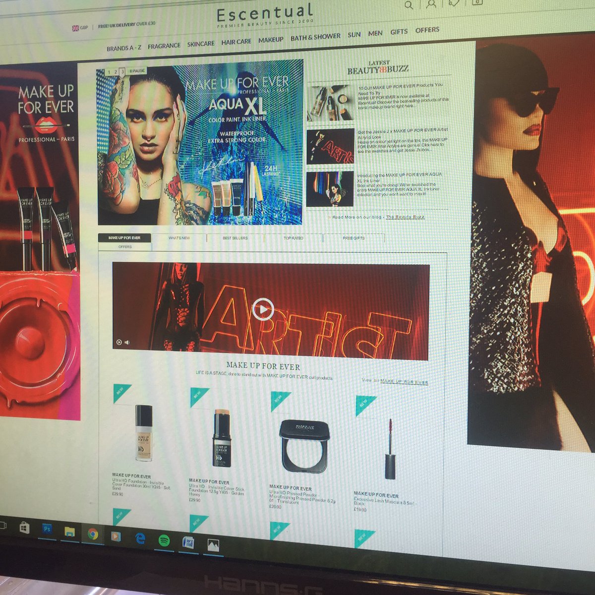 Big news!! <a href="/escentual/">Escentual</a> now stocks <a href="/MAKEUPFOREVERUS/">POC by x1337loser</a> - how amazing does the takeover look! 😍