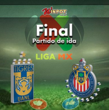 WinpotC's tweet photo. La final mexicana te espera en #Winpot, ¿Cual será el equipo ganador? https://t.co/z0uhAv6TM3