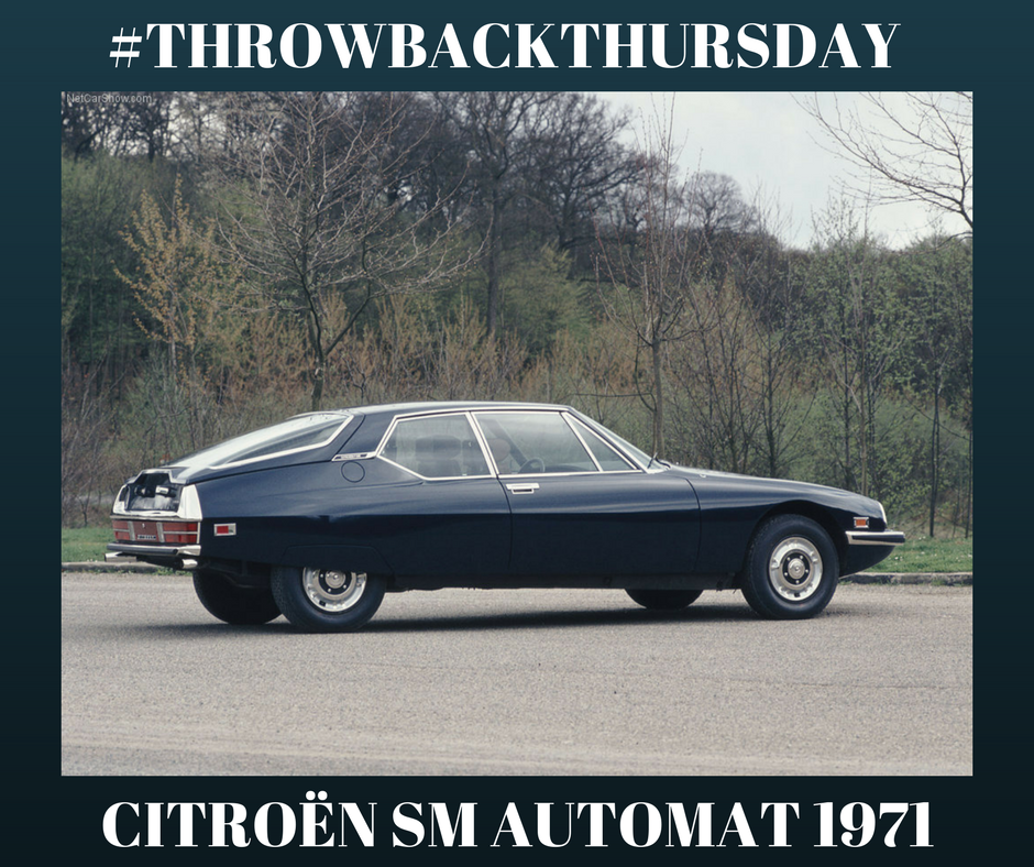 The Citroën SM was a high performance coupé produced between 1970-75 winning 1972 Motor Trend #Car of the Year award in the #USA
#throwback
