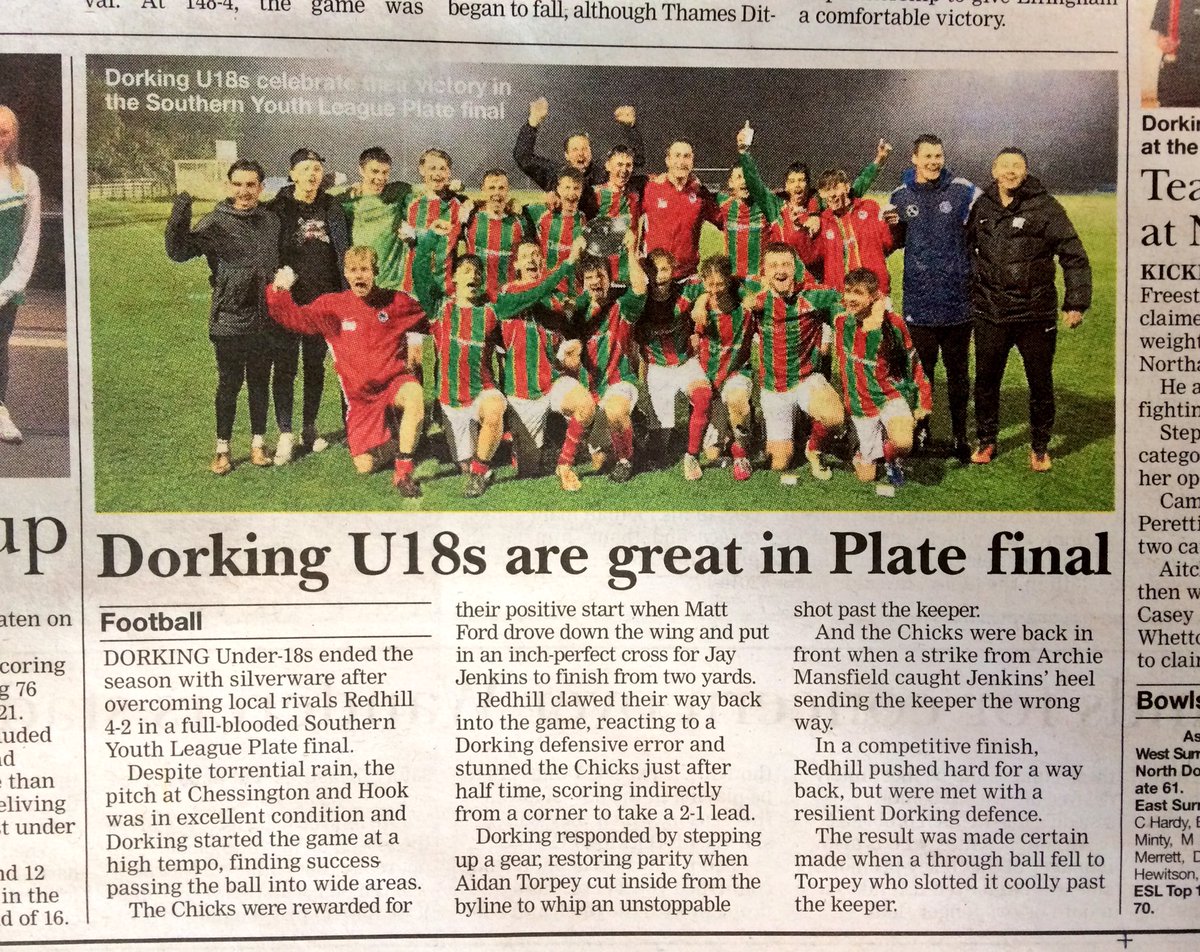 Dorking FC tweet media