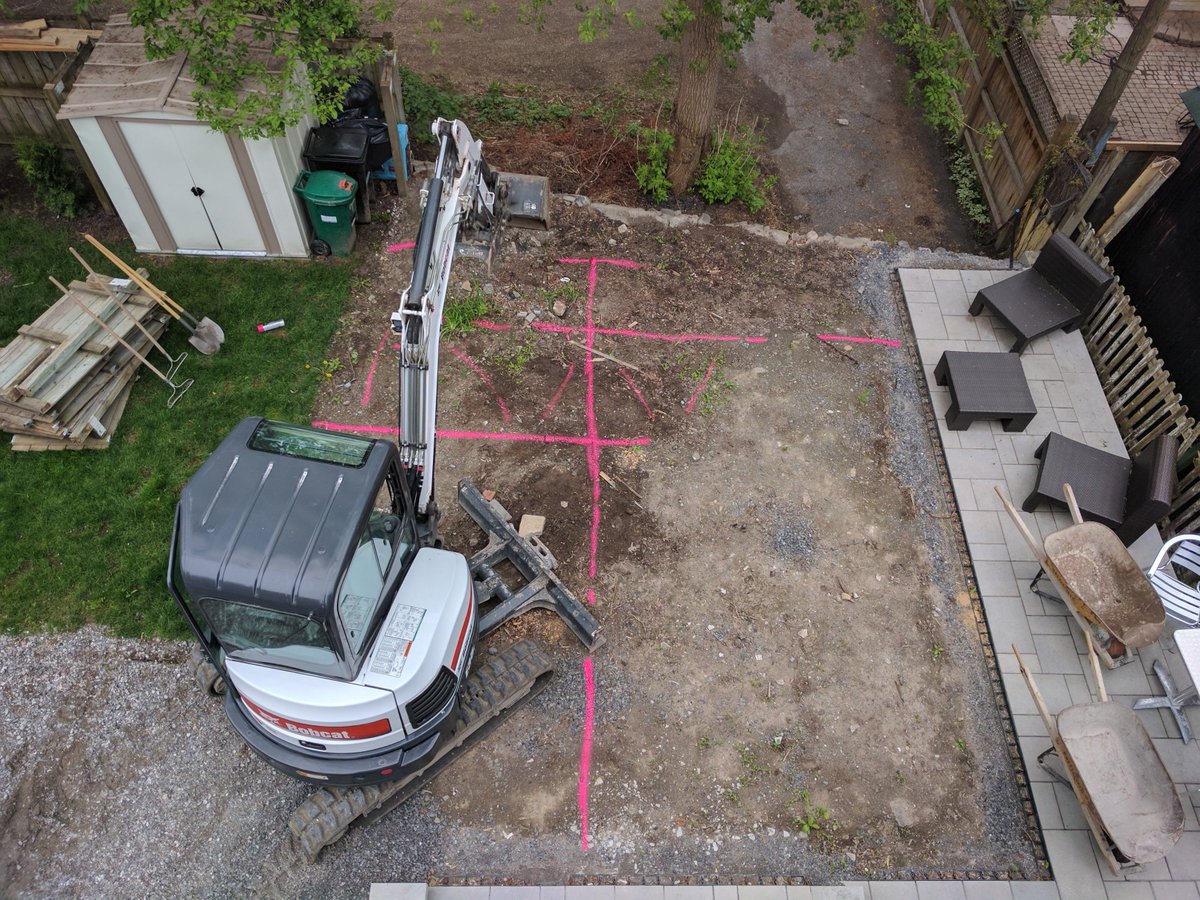 220Primrose's tweet photo. Now for the #backyard ...
#takingcareofbusiness #DoItRightThe1stTime #design #modern #DIY
#Ottawa https://t.co/dszKnSSruD