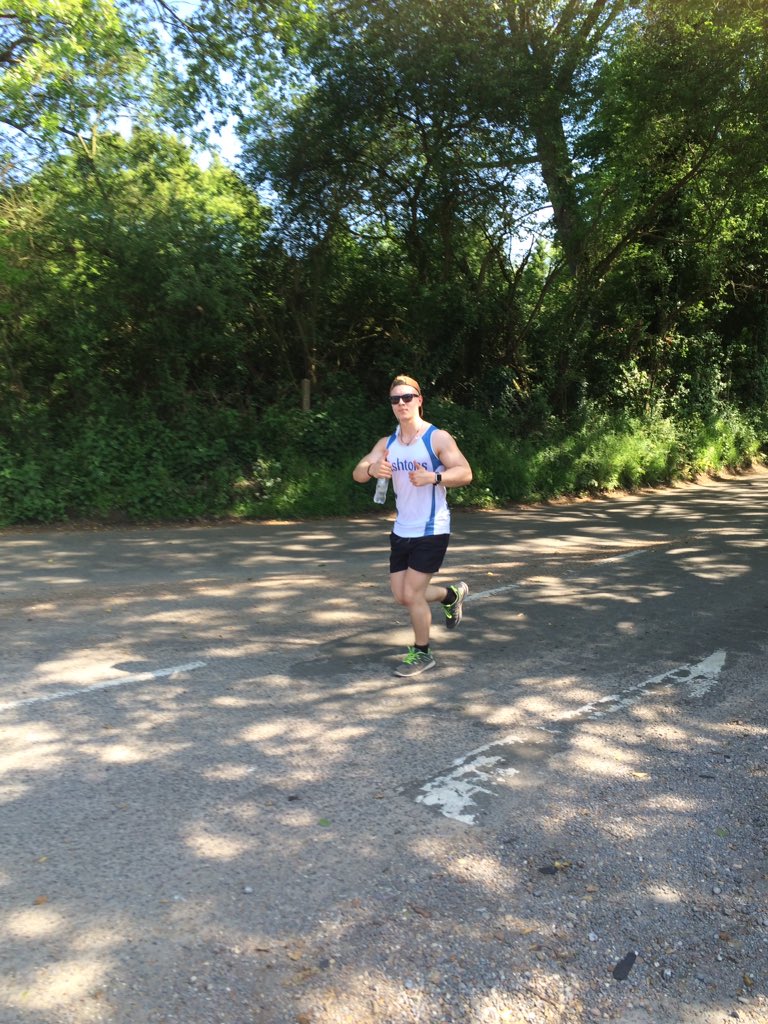 howardcbailey's tweet photo. Looking good Brandon #Howardsrelay @ashtonslegal leg 9 https://t.co/0vYDU4k7NC