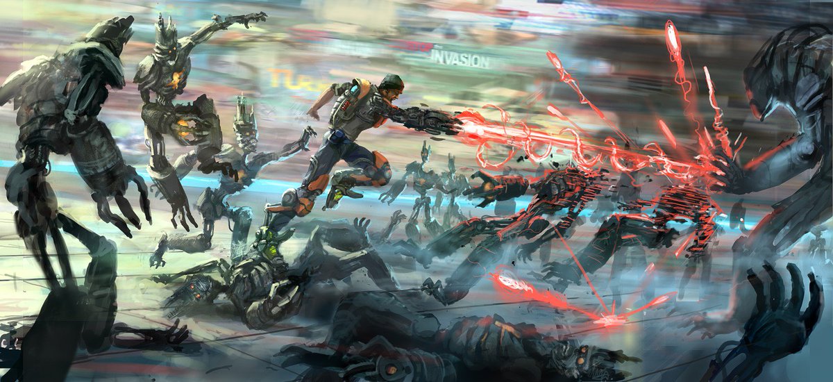 Here are some Turrican gameplay concepts. I don't have video of our prototype, but you could actually do those moves.