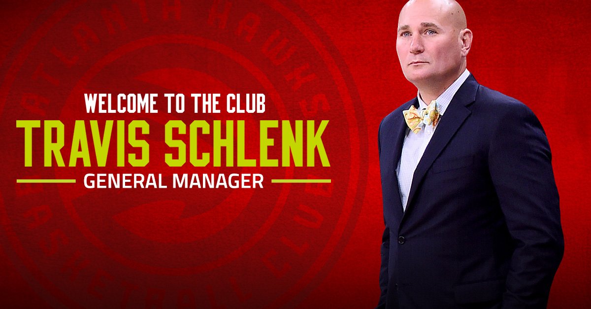 OFFICIAL! We have hired Travis Schlenk as our new GM and head of Basketball Operations.