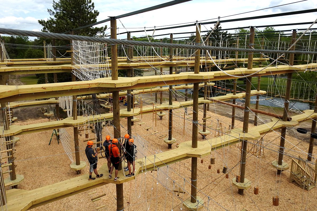 DellsAdventure's tweet image. D-Day Invasion Adventure Park Opening Day is Saturday May 27th at 11am! Call 608-254-5555 for info #WisDells #NewAttraction #AerialPark🤸🎉👏