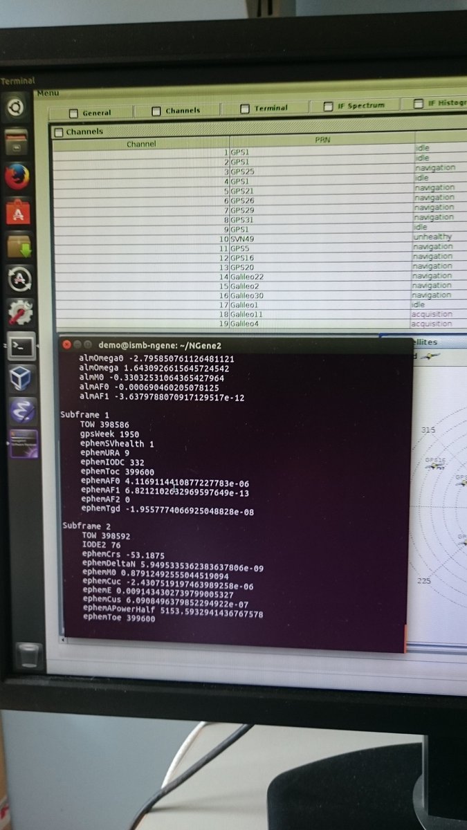 marionicola75's tweet photo. @NavSAS @GNSS_news @GPSWorld @fdovis  #GPS SVN-49 acquired and tracked by the @NavSAS NGene2 software receiver. Also the navigation message is decoded. https://t.co/jgJyuBt6FC