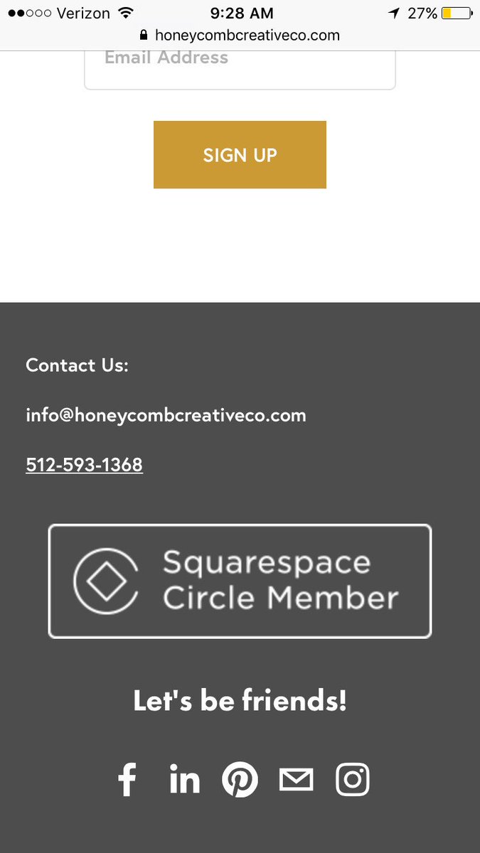 We're making moves over here. <a href="/squarespace/">Squarespace</a> #TheCircle