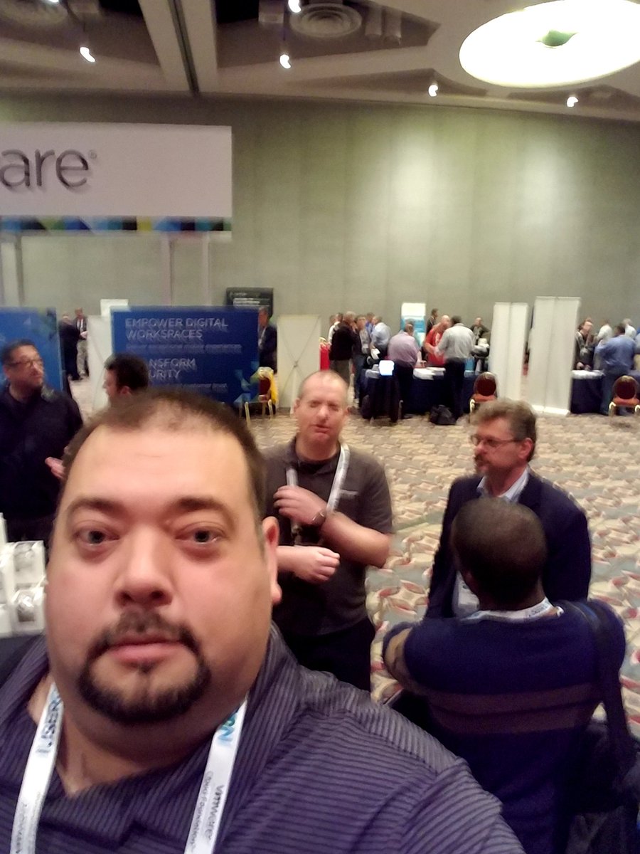 Thorenx's tweet image. Help, help, it&apos;s happening!  #VMUG #VMUGUSERCON #WIVMUG