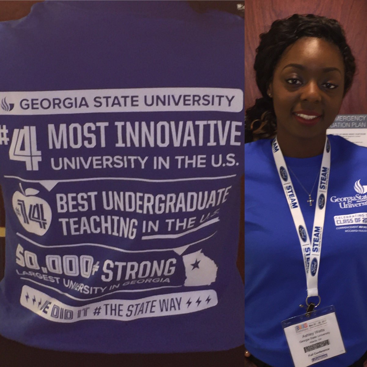 anmwatts's tweet photo. If you're at #STEMSolve and looking for diverse talent, come find me! @STEMsolutions @PantherCareer @GeorgiaStateU #gsuncommon https://t.co/xT1c1gmFXV