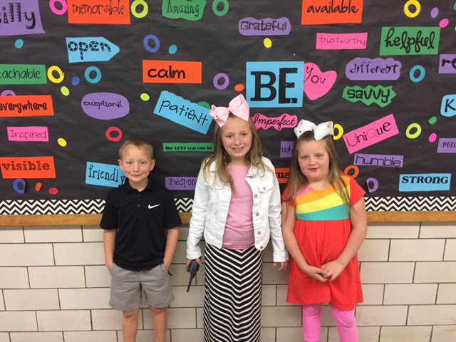 Taft_PLS's tweet photo. Taft's New Leadership is in full swing today.  Principals Carter, Peyton and Kennedy Teter have Taft running smoothly today. #EagleLeaders https://t.co/ypipgituh7