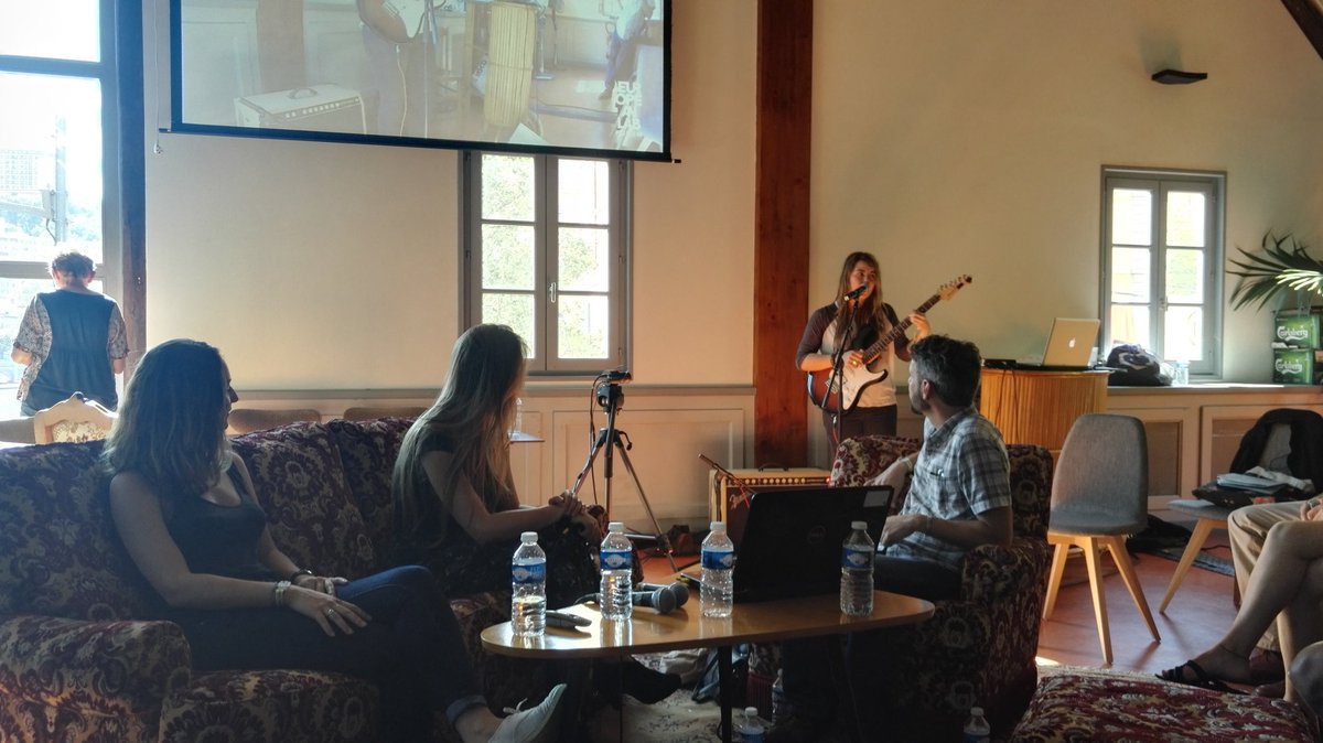 Avec <a href="/MakeSense/">makesense</a> au Quai des Arts, la réflexion sur les villes mondes et les villes durables se fait aussi en musique ! #eurolab2017