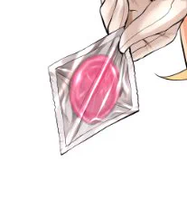 良い避妊具が描けたと思う 
